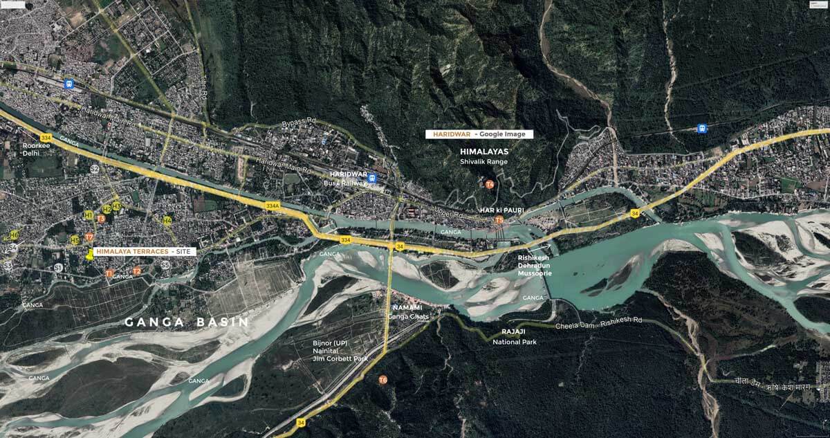Site Location 1 Haridwar Property Location